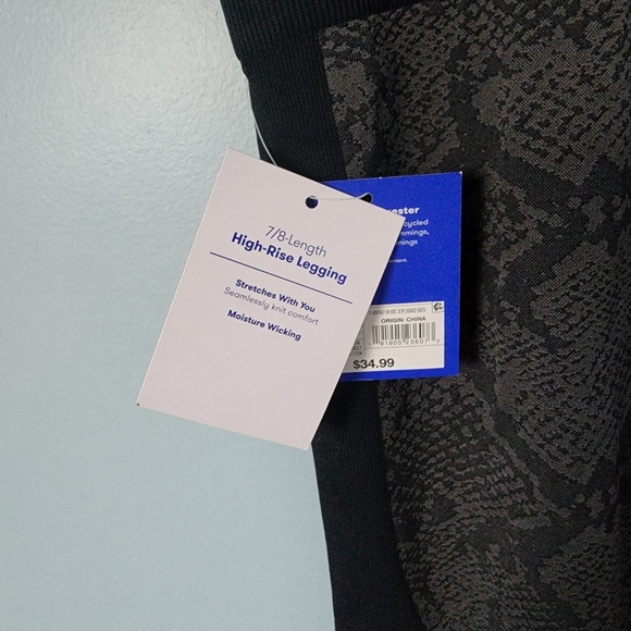 NWT JoyLab Leggings Womens XL High-Rise 7/8-Length - Picture 4 of 4